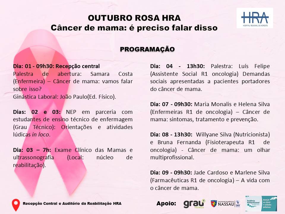 MPSP terá série de atividades para marcar outubro rosa